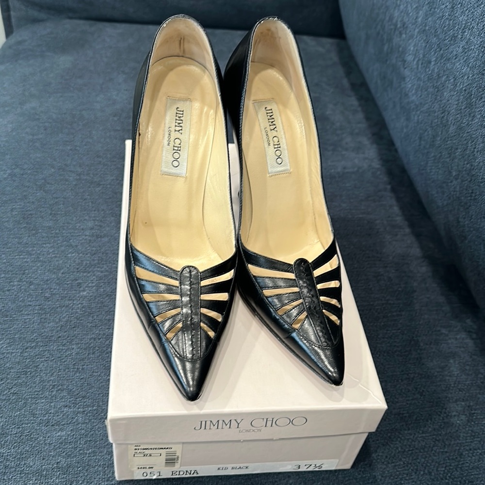 Jimmy choo - Edna - 37.5 - black pump